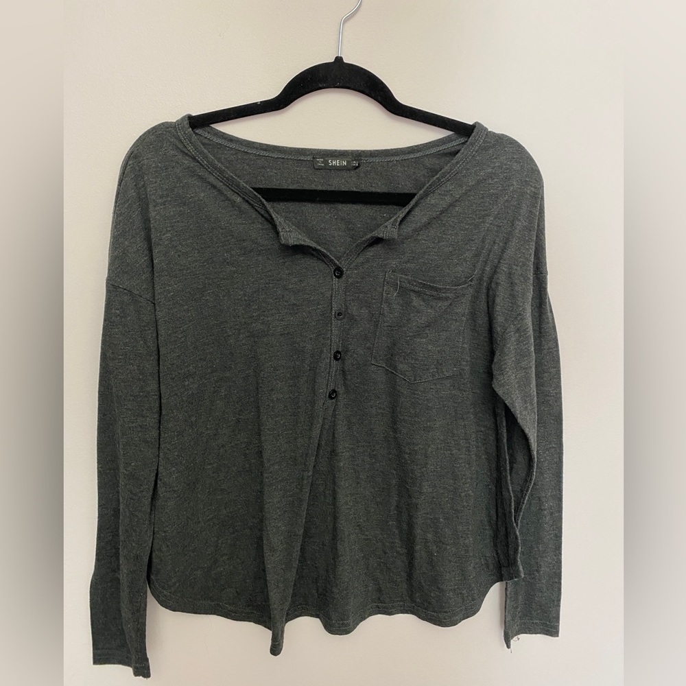 Shein Long-Sleeve Shirt
